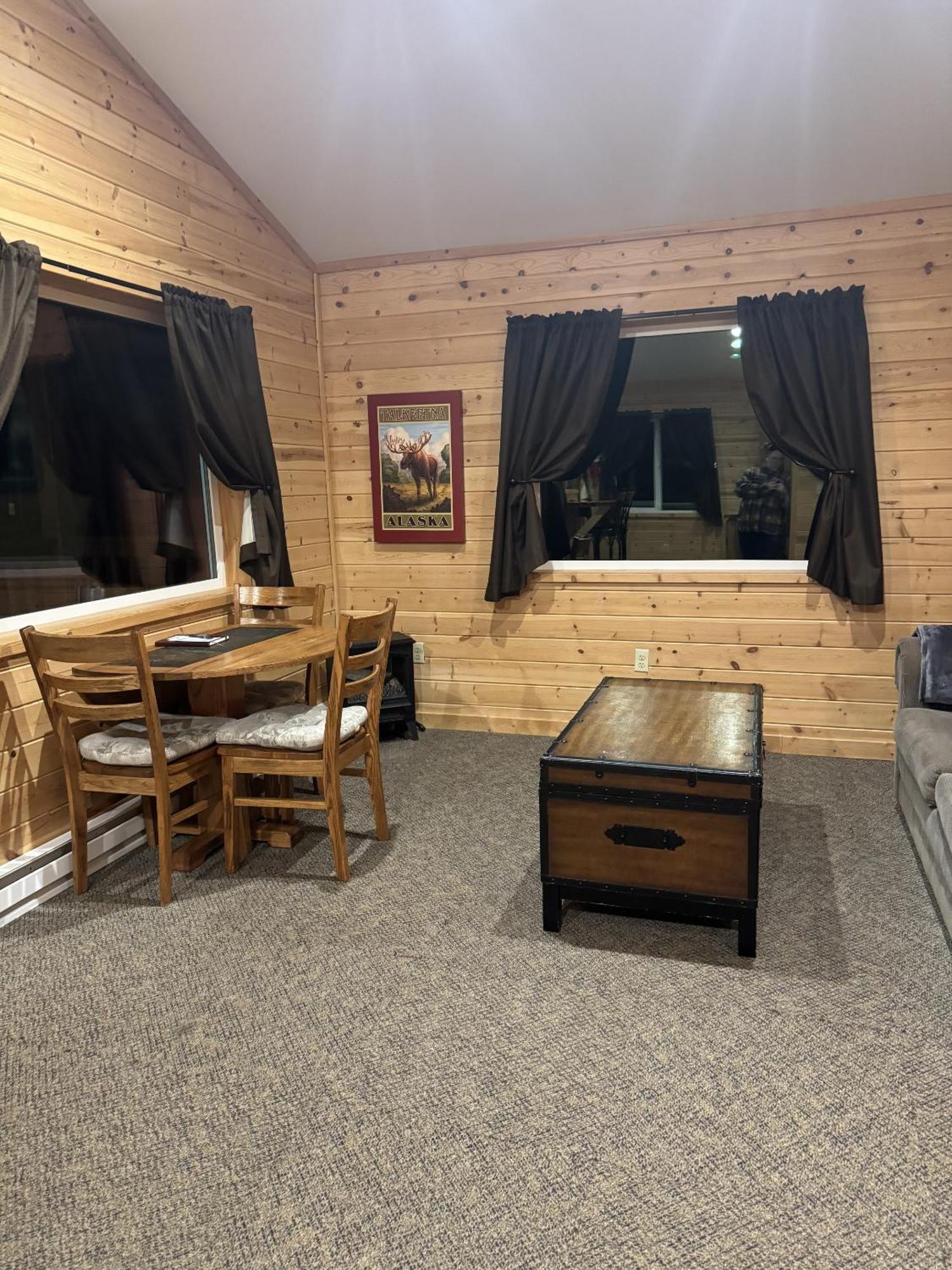Susitna River Lodging, Backwoods Cabins Talkeetna Kültér fotó